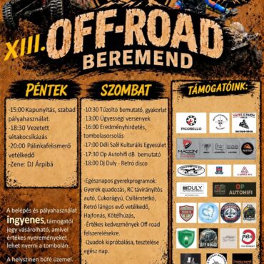 XIII. Off-Road Beremend