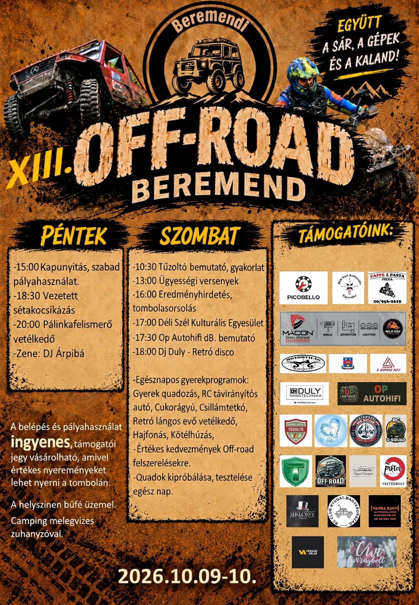 XIII. Off-Road Beremend