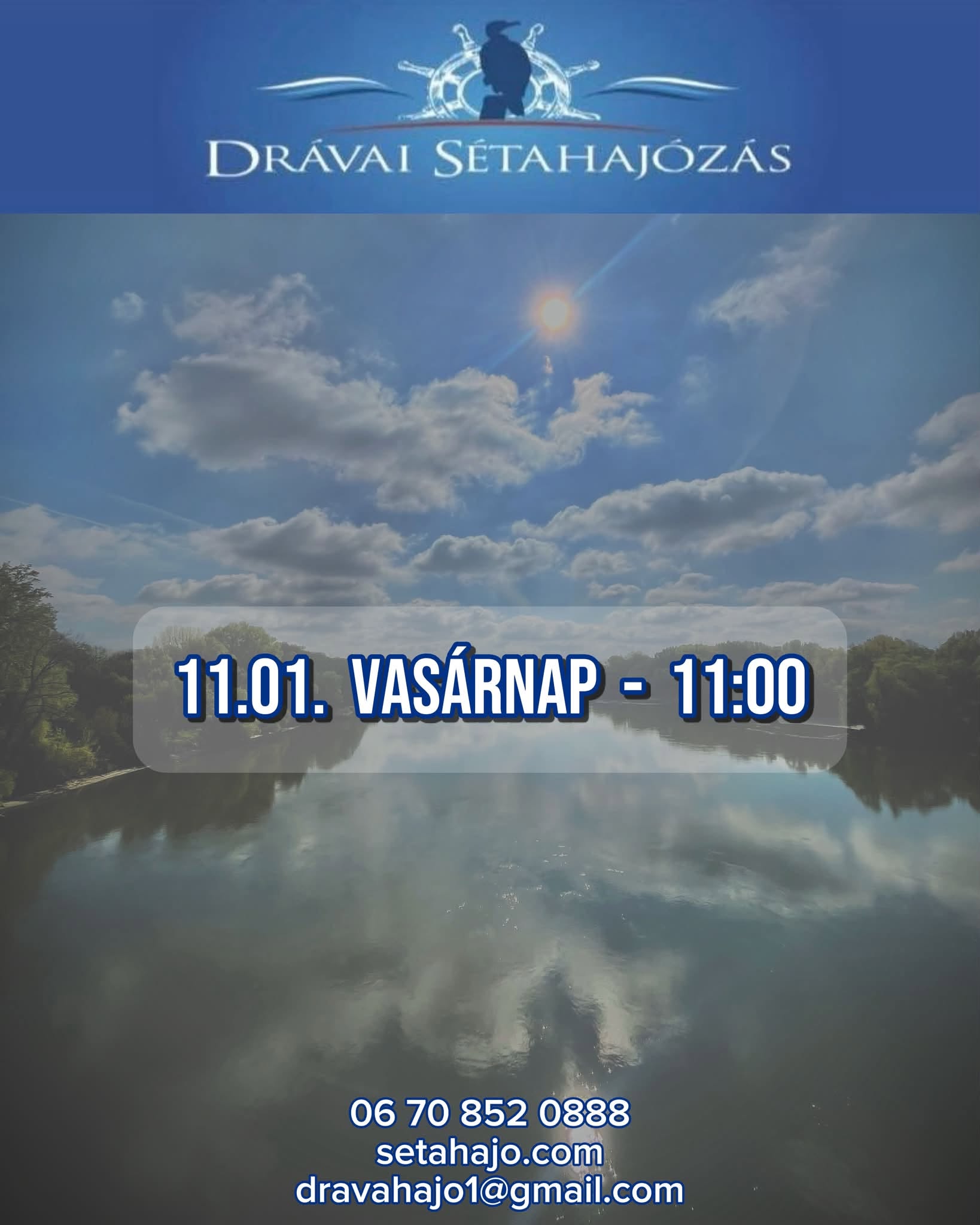 Drávai Sétahajózás - November