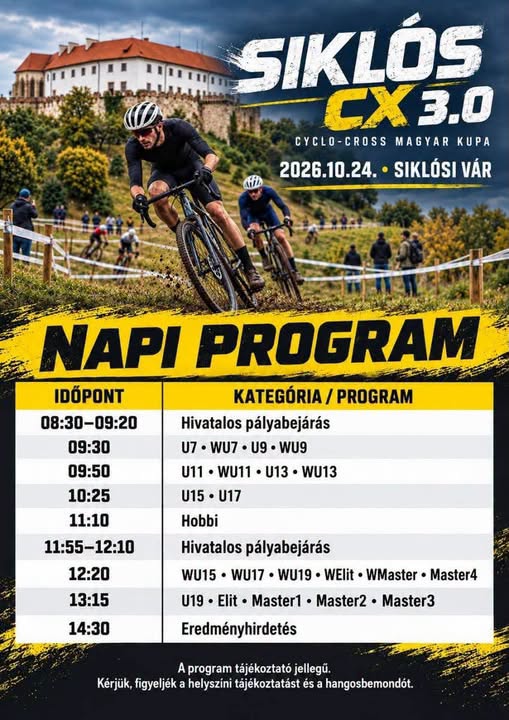 Siklós CX 3.0 - Cyclo-Cross Magyar Kupa